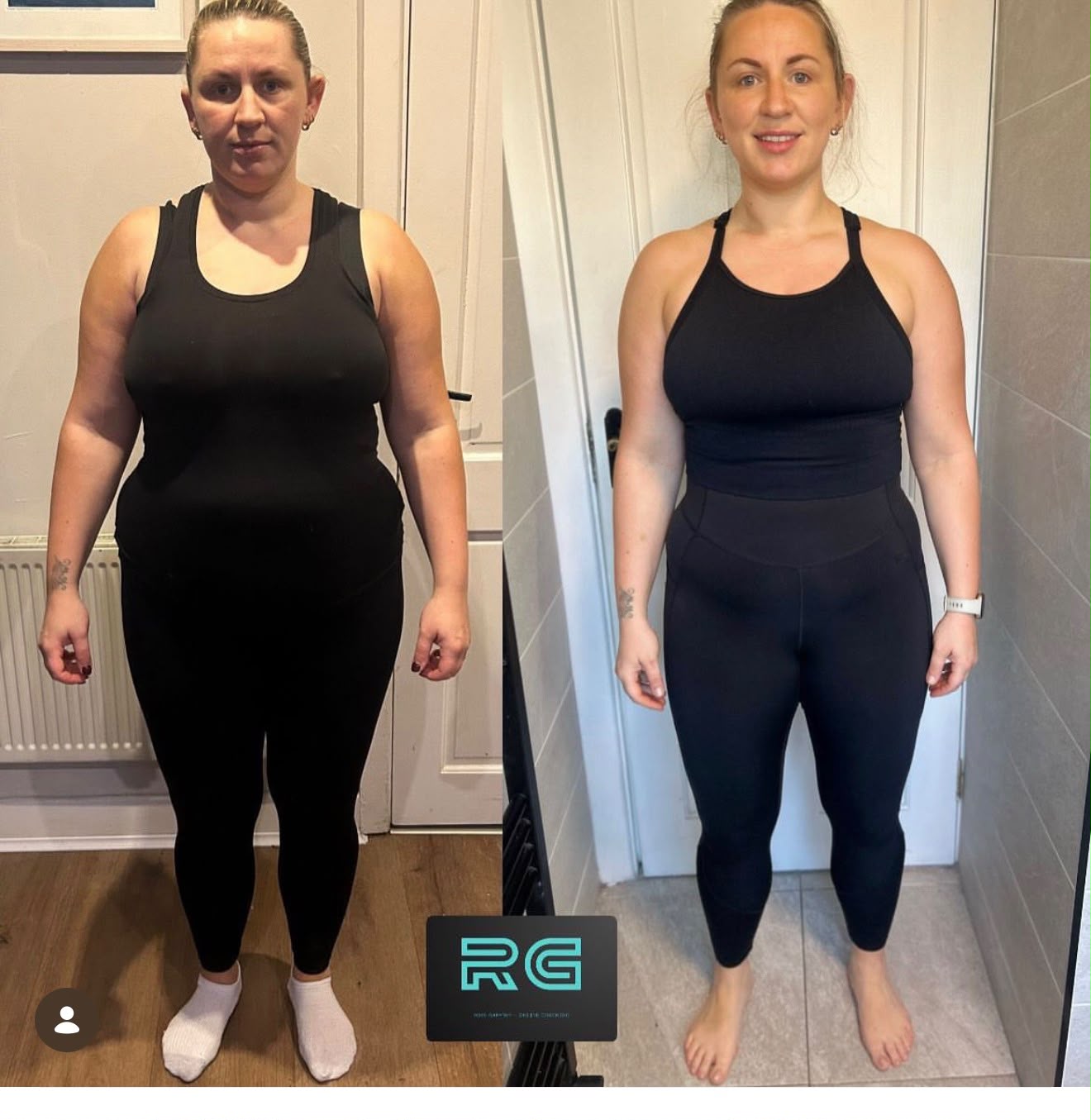Ross Gaffney client transformation — before and after